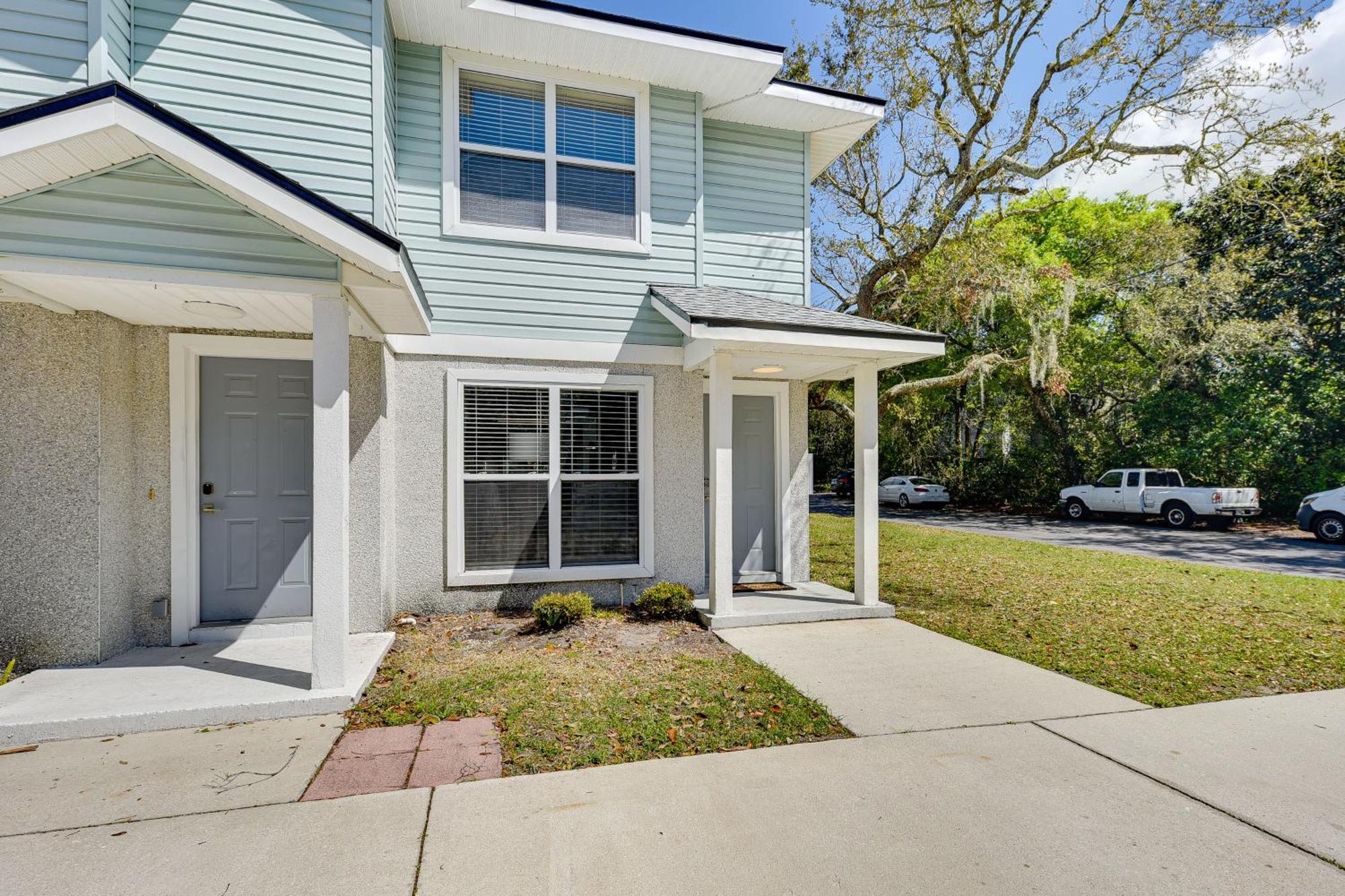 Fernandina Beach Townhome, Steps To Public Beach Kültér fotó