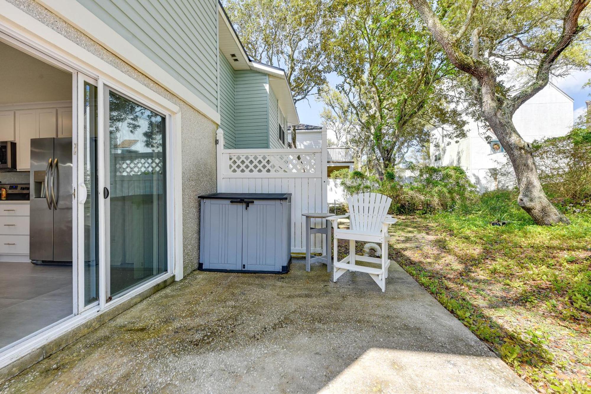 Fernandina Beach Townhome, Steps To Public Beach Kültér fotó